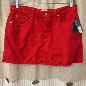 Universal Thread Vibrant Red Mini Skirt